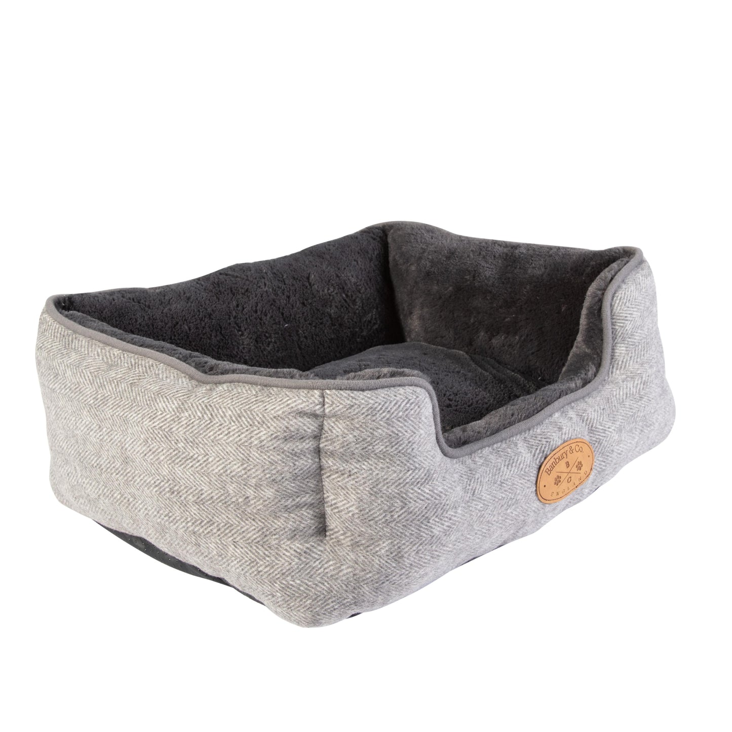 Banbury & Co Herringbone Dog Bed