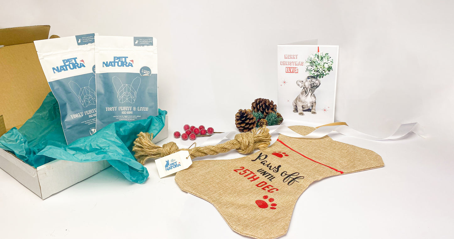 Merry Christmas my Pawsome Pooch! - Dog Stocking Giftset