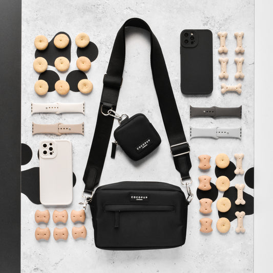 Cocopup Barking Mad Bag Bundle - Black
