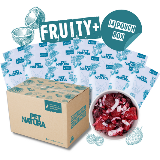 Fruity+ - BARF Supplement - 14 Pouch Multi Box - 1.4kg