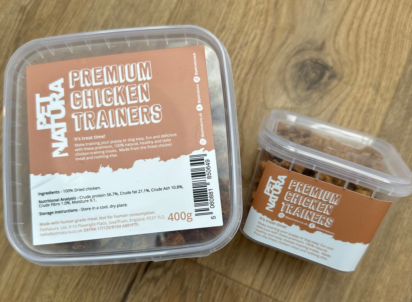 Premium Chicken Trainers - 90g
