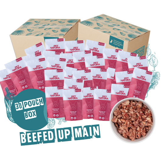 Beefed Up Mince Main - 30 Pouch Multi Box - 12kg