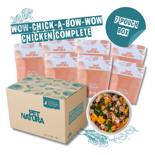 Wow-Chick-A-Bow-Wow Chicken Complete - 7 Pouch Multi Box - 3.5kg