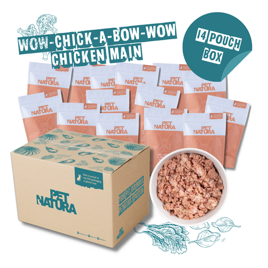 Wow-Chick-A-Bow-Wow Chicken Mince Main - 14 Pouch Multi Box - 7kg