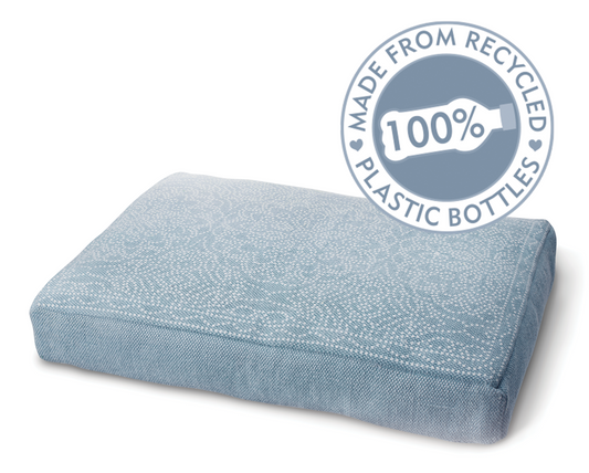 Hug Rug Dog Bed - Denim Blue